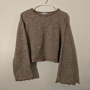 Zara Basic Cropped Sweater.